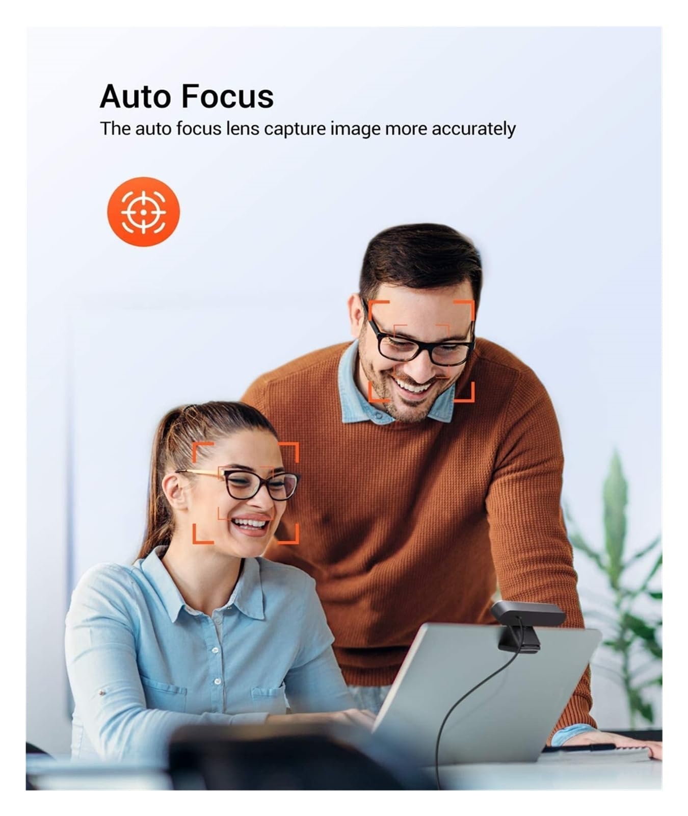 4K 1080P FHD Webcam USB Auto Focus Web Camera PC Computer WebCamera for trasmissione in diretta Videochiamate Lavoro in conferenza(4K)