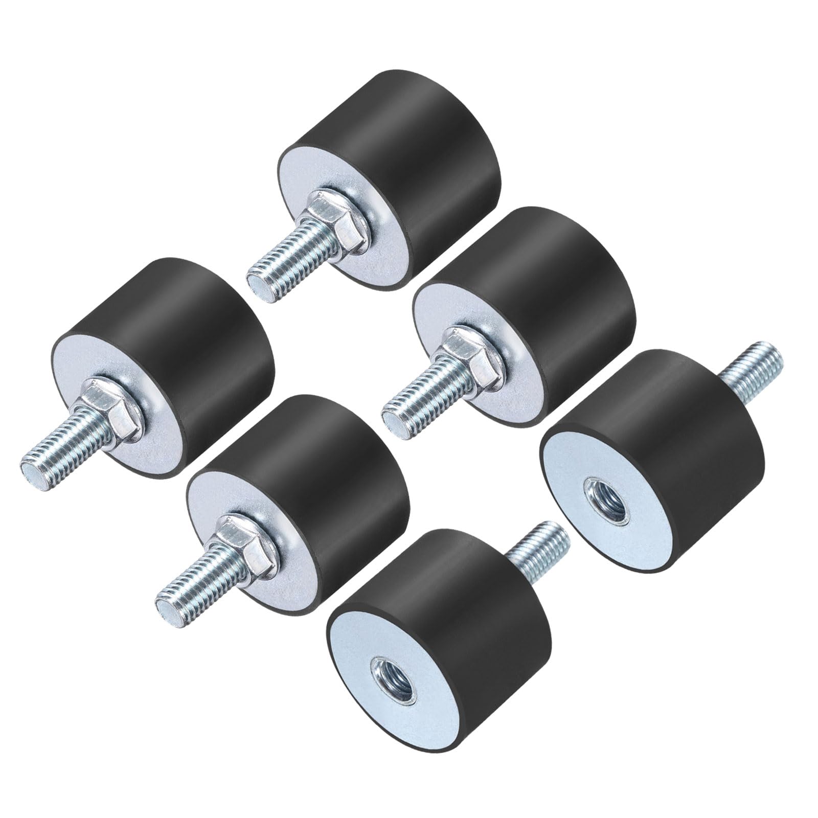 uxcell 4pcs M4x10mm Rubber Isolator Mounts with Studs 15x15mm — Amazon image 19