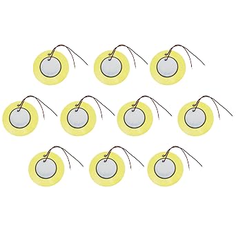 10 Pcs Piezo Disc Transducer Contact Microphone Trigger Sound Sensor41mm