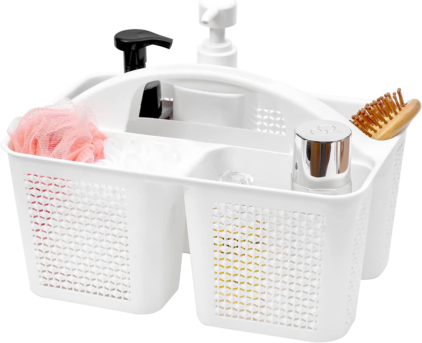 UUJOLY Plastic Portable Shower Caddy Basket Bucket