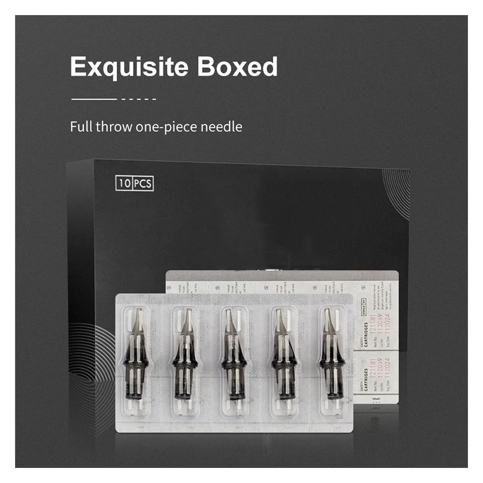 Tatuaggio Aghi per la cartuccia del pedale del piedino del piede del piedino del piedino del piedino del piedino del kit del tatuaggio del tatuaggio del rotativo professionale Aghi completi del tatuag