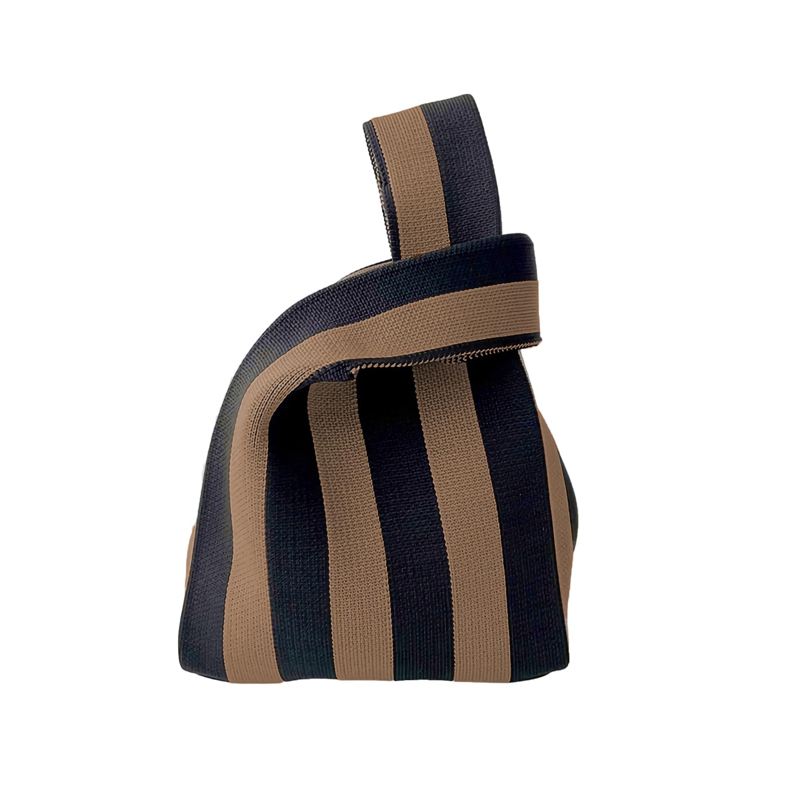 Small Wrist Knot Bag for Women Knitted Purse