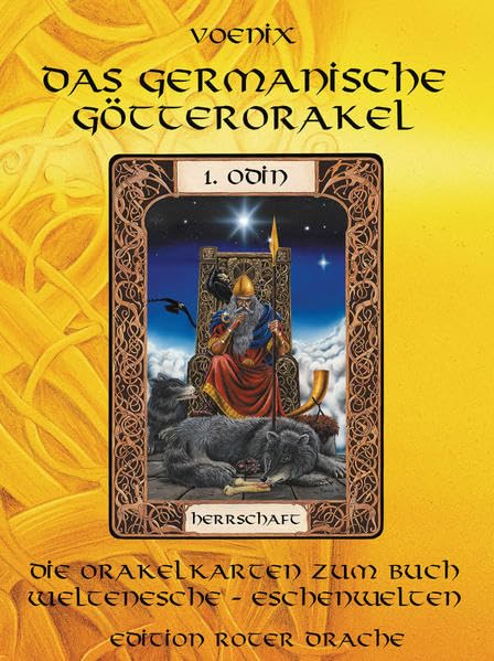 Das germanische Götterorakel: Die Orakelkarten zum Buch Weltenesche Eschenwelten