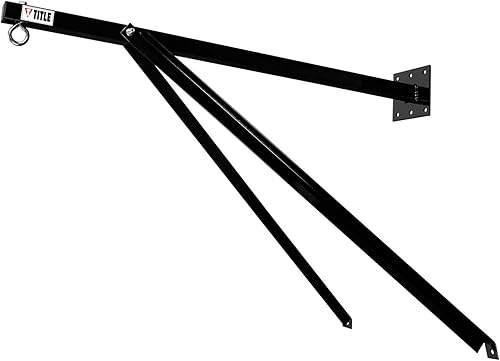 Title Classic Gym - Percha de pared para bolsas pesadas, soporte para bolsas pesadas, soporte para boxeo, percha para saco de boxeo, equipo de