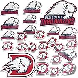 Dixie State University Trailblazers Sticker Vinyl Decal Laptop Water Bottle Car Scrapbook (Type 1)