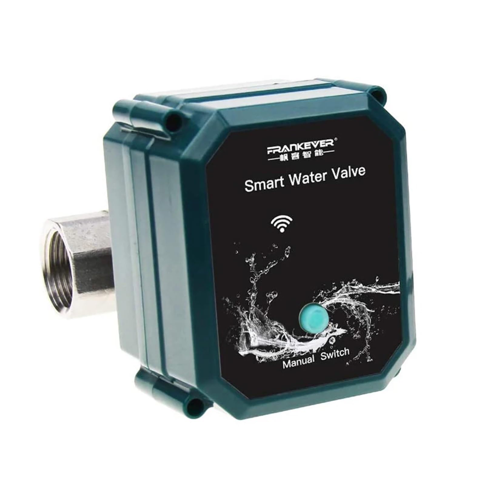 Temporizador de agua inteligente WIFI Válvula inalámbrica Control remoto Riego automático Funciona con Tuya(EU BSP-WIFI-DN15)