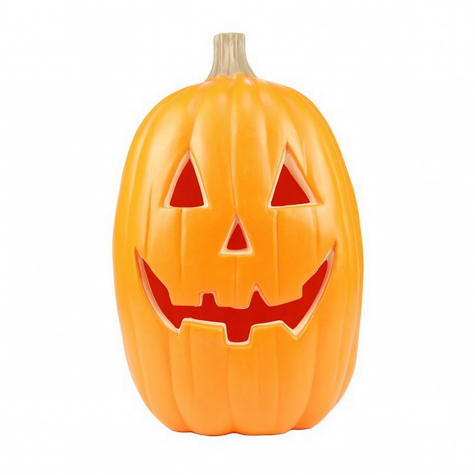 Lanterna Zucca Cava Jack Decorazione Zucca Ornamento Halloween Centrotavola Materiale PE Dettagli Intagliati Bocca Naso Occhi Adatta per Feste in Casa Vetrine Tavoli Party | Realistica, Brillante, Decorazione, per Casa, Vetrine