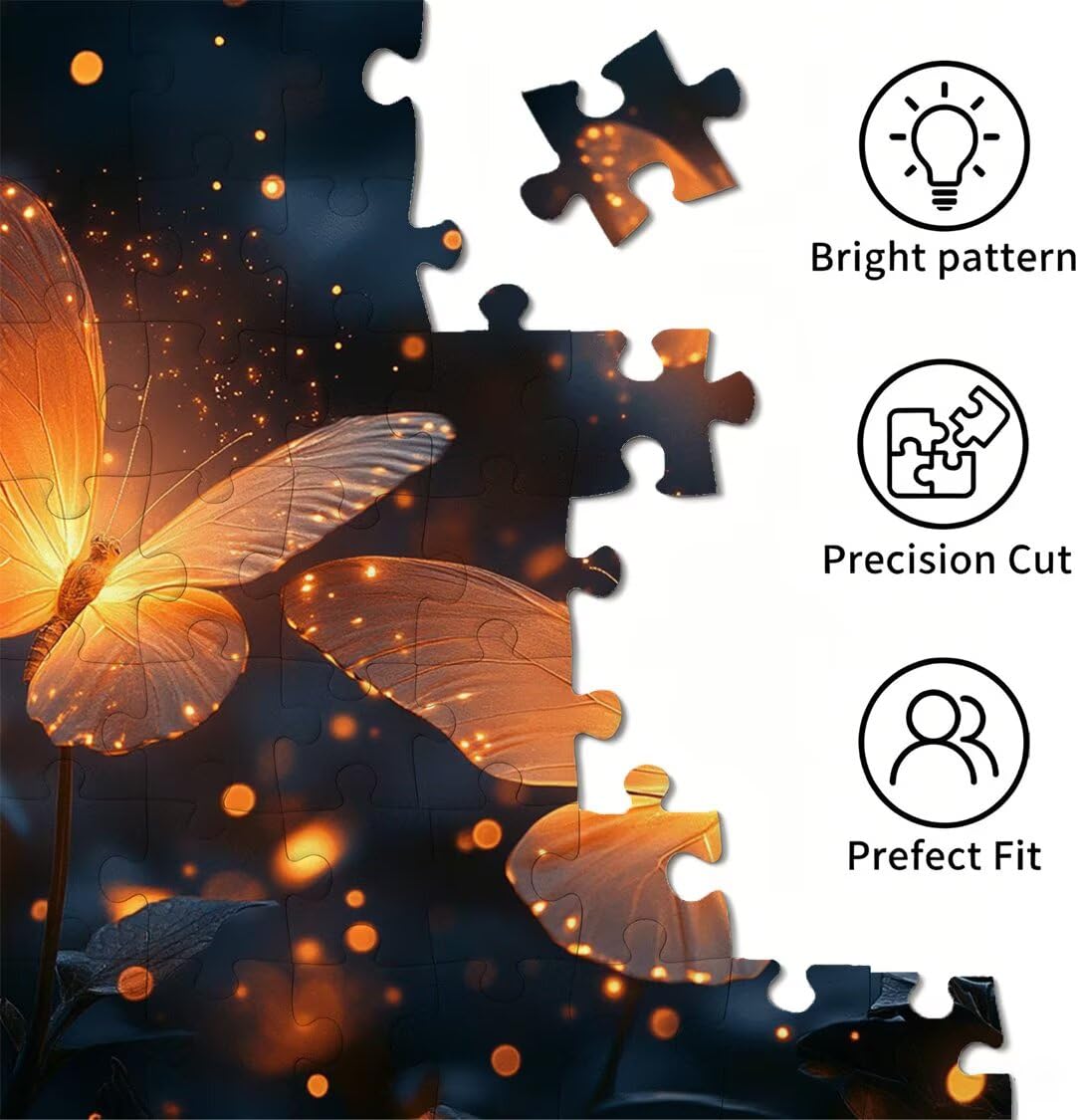 Puzzles 1500 Piezas, Puzzle Madera Mariposas sueño, n-246