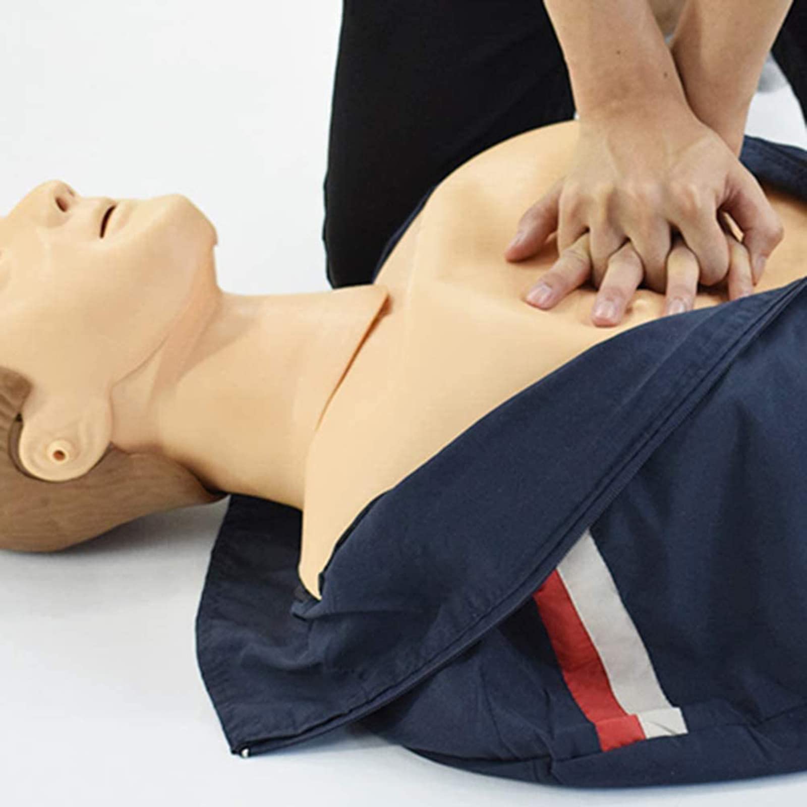 ZMIN CPR Manichino didattico Adulto, Professionale Formazione Manichino Primo Soccorso Modello Medico Umano per Addestramento al Pronto Soccorso