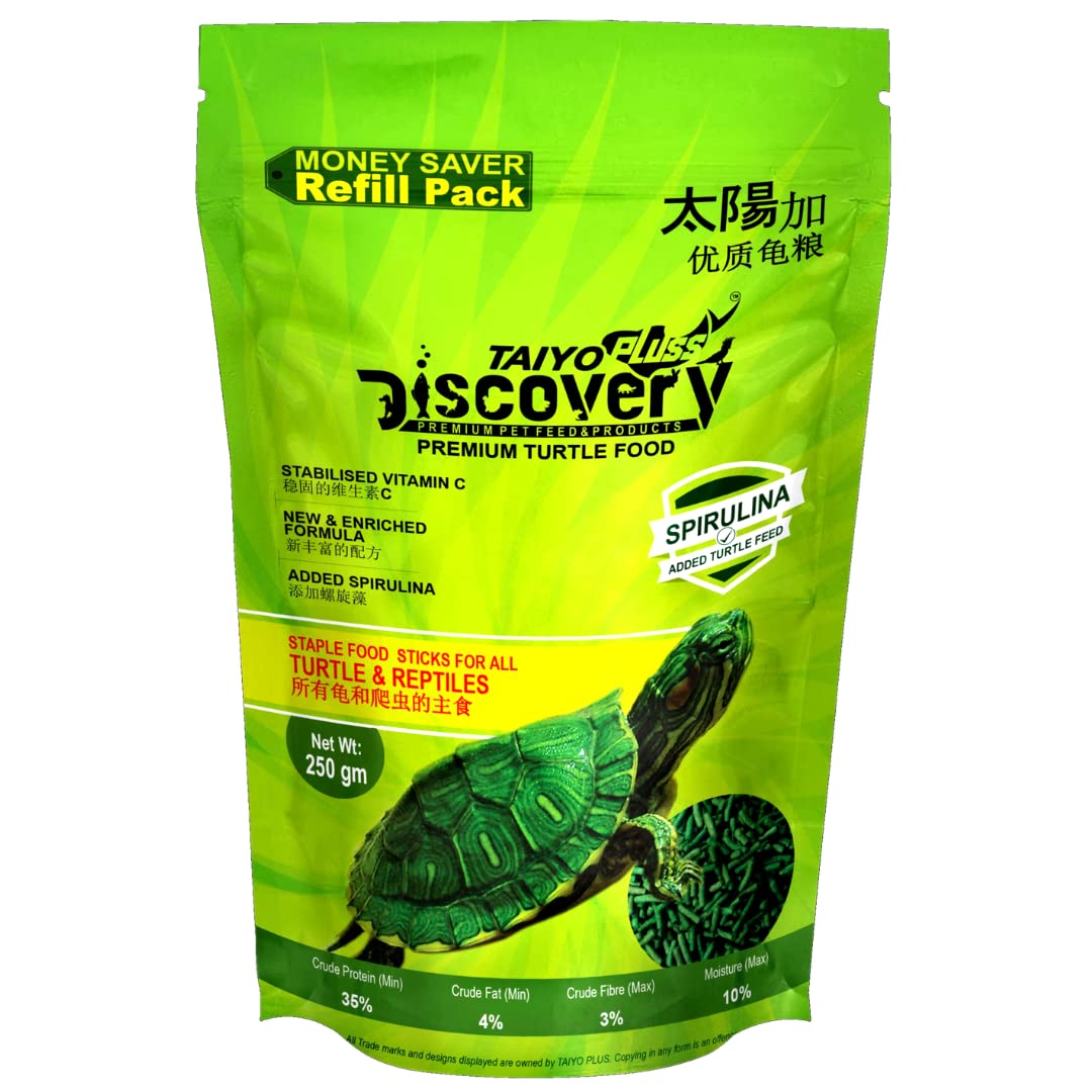 Taiyo Pluss Discovery® Premium Turtle Food 250 g Money Saver Refill
