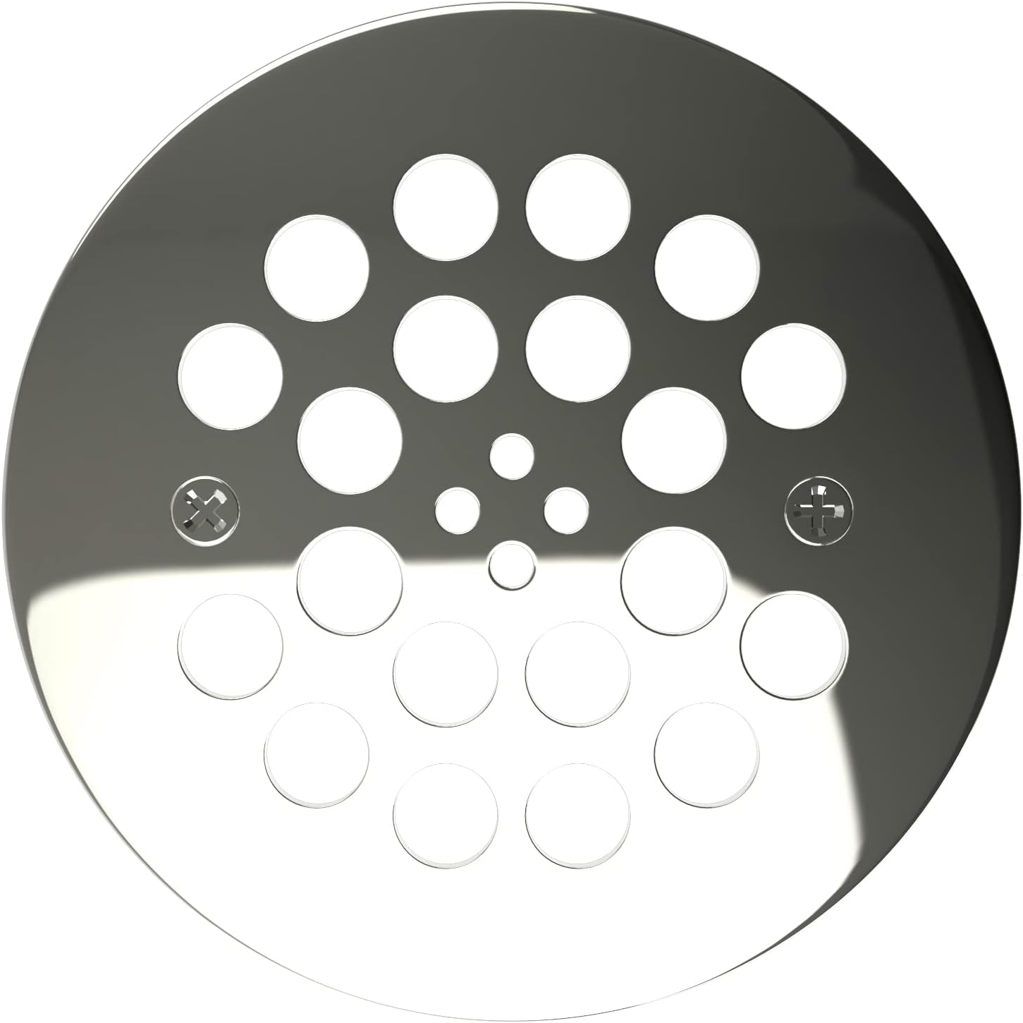 Tile Redi USA Square Drain Plate, Polished Chrome, 5.75"", Square Trim (DP-SQT-PC)