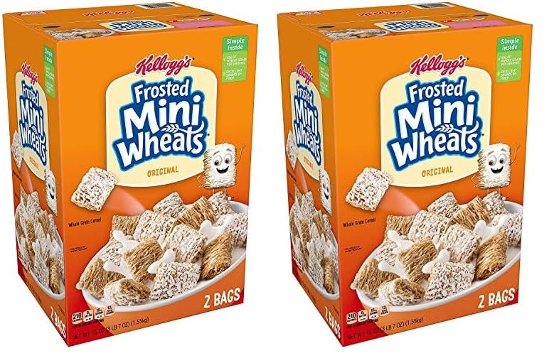 Kellogg'sFrosted Mini Wheats (55 oz.) (Pack of 2)