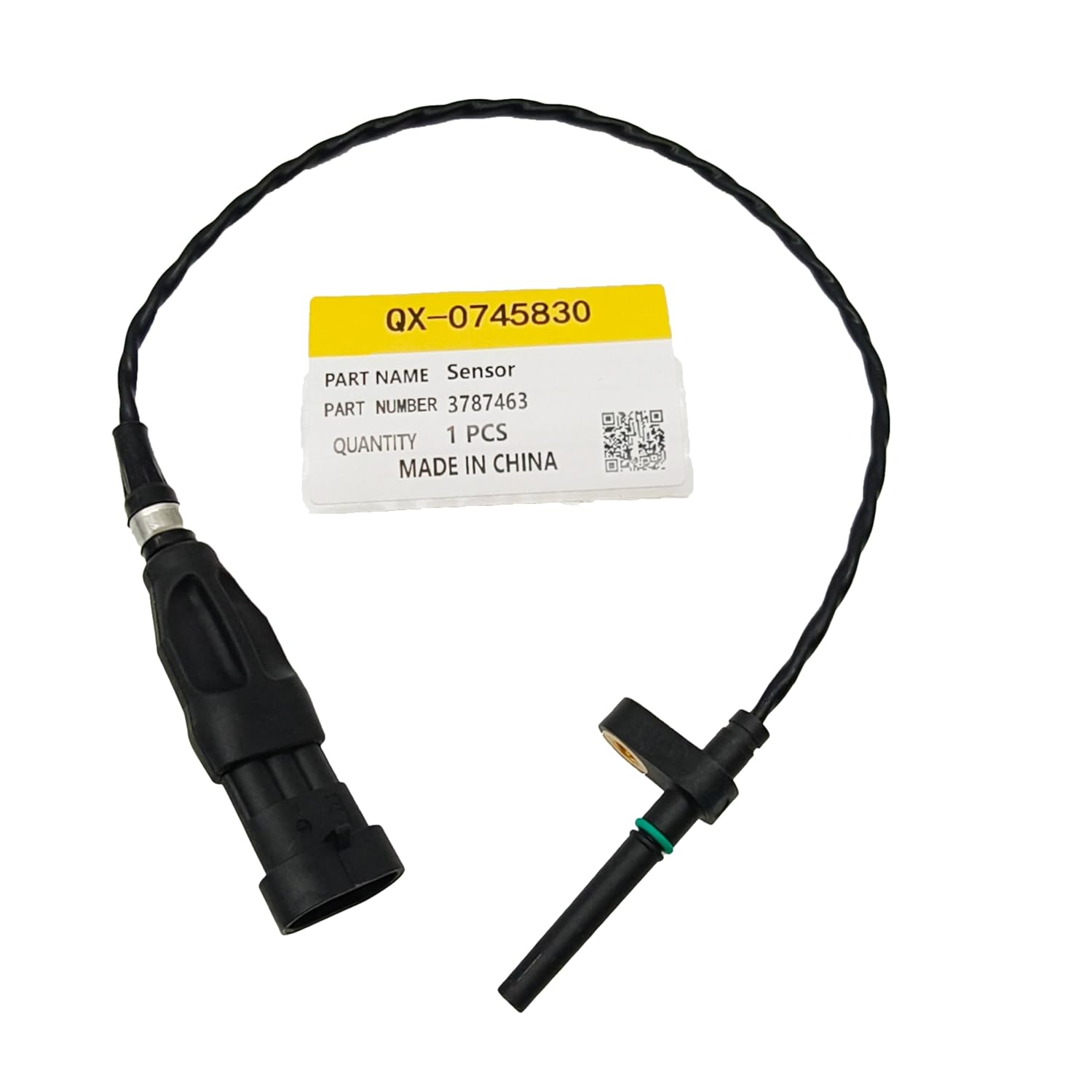 Turbocharger Speed Sensor 3787463 Compatible for Cummins ISB4.5 L9 QSB QSB4.5 Engine