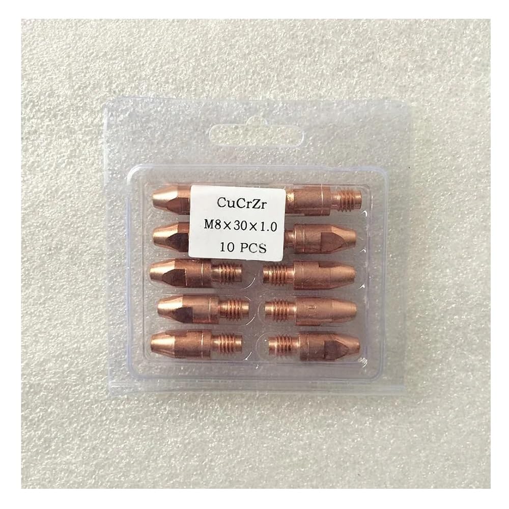 Tube de contact M8x30 Cucrzr torche MIG 500A MB 501D buse cuivre