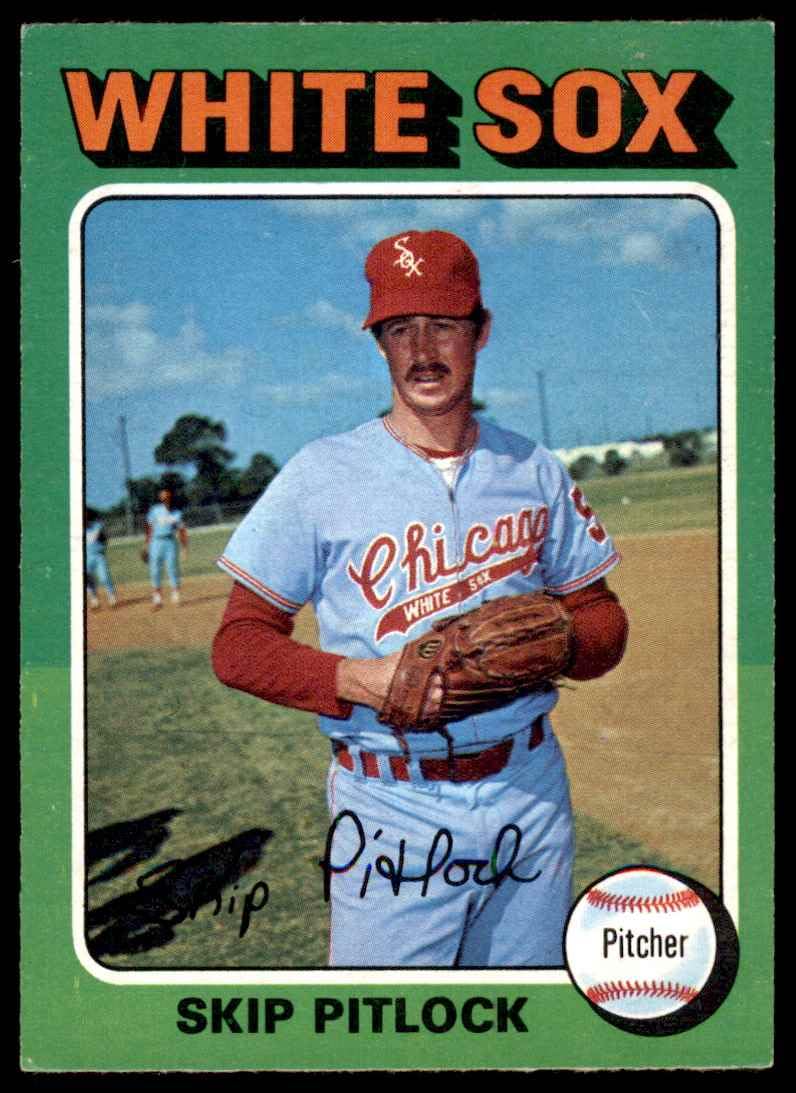 ピートだぞぉ〜 Amazon.com: 1975 O-Pee-Chee # 579 Skip Pitlock Chicago White