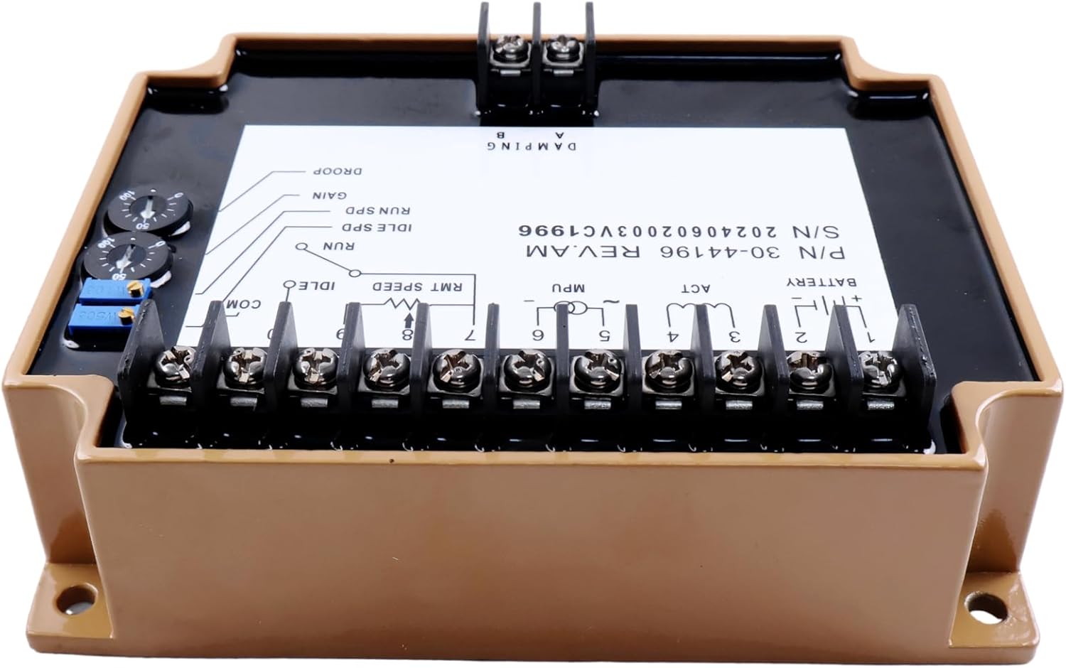 Electronic Speed Controller Governor EFC3044196 3044196 Compatible with Cummins 12-24V Generator