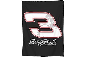 Dale Earnhardt Sr. Signature Blanket: Snuggle Up with the Legend