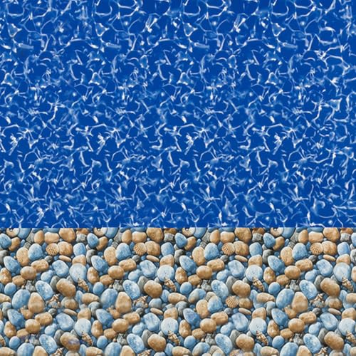 Swimline Overlap Pool Liner for Above Ground Pools Bedrock 21 (Round) 48/52 Inch Wall 25 Gauge