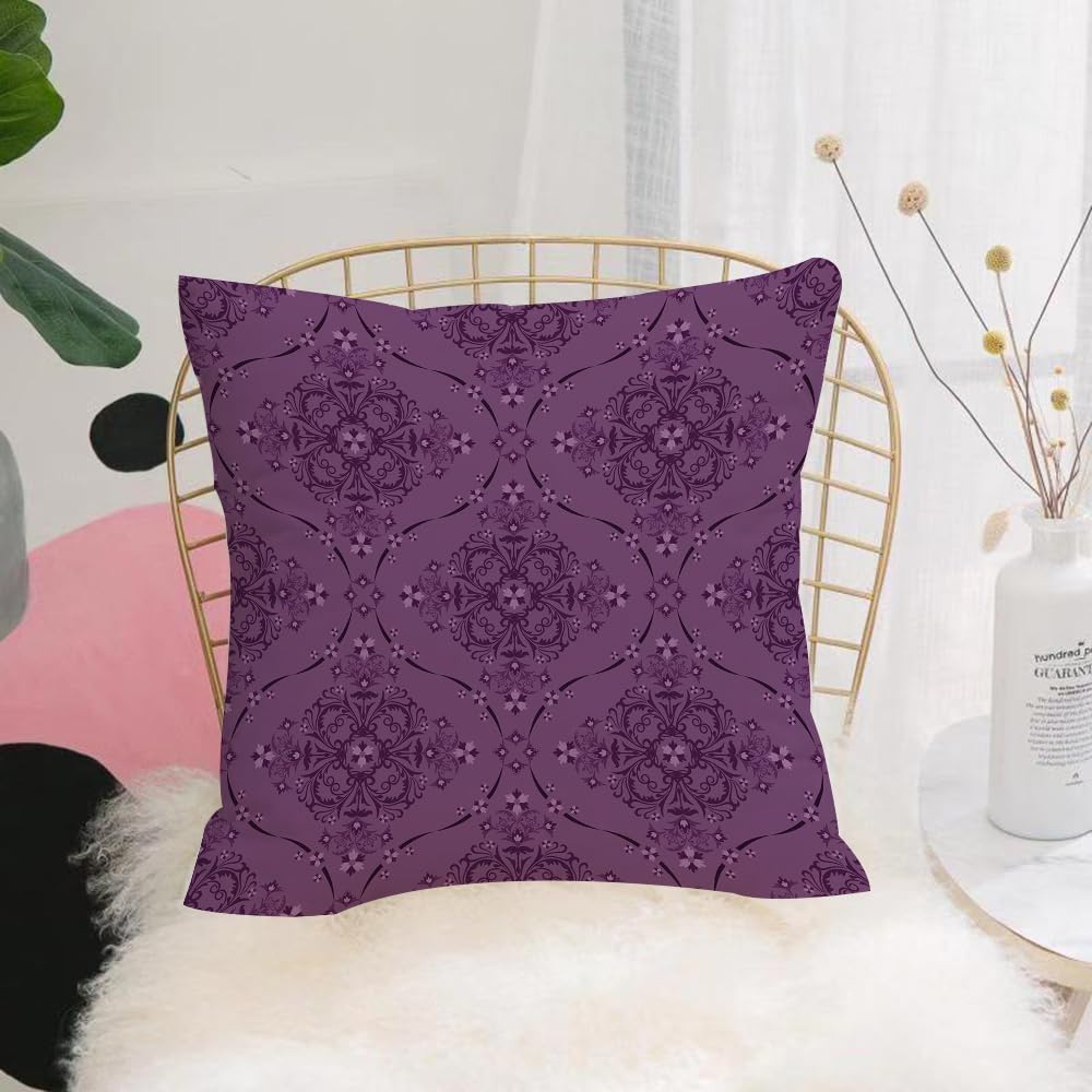 HYOSXW Cushion Cover,Throw Pillow Case Home Decorative for Living Room Bedroom Sofa Chair 16X16 Inch,Geometric kaleidoscope multicolored seamless pattern. Abstract background. Beau,Pillowcase 40X40cm