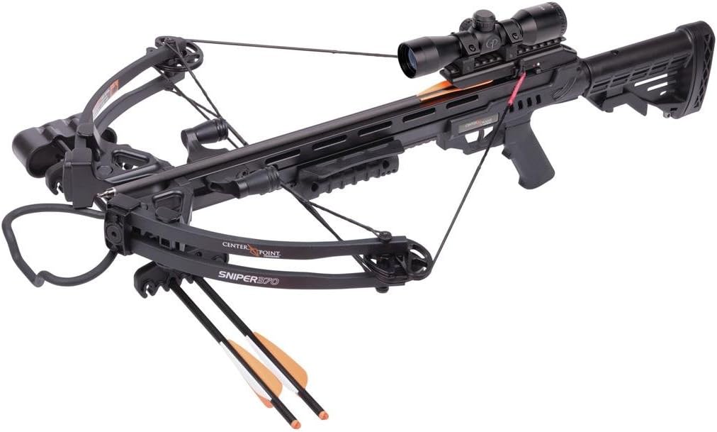 Centerpoint AXCS185BK Sniper 370 Crossbow Package
