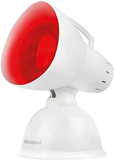 Medisana IR 100 Lampe à chaleur infrarouge 100 Watt, lampe infrarouge pour améliorer le bien-être, radiateur de chaleur pour détendre les muscles