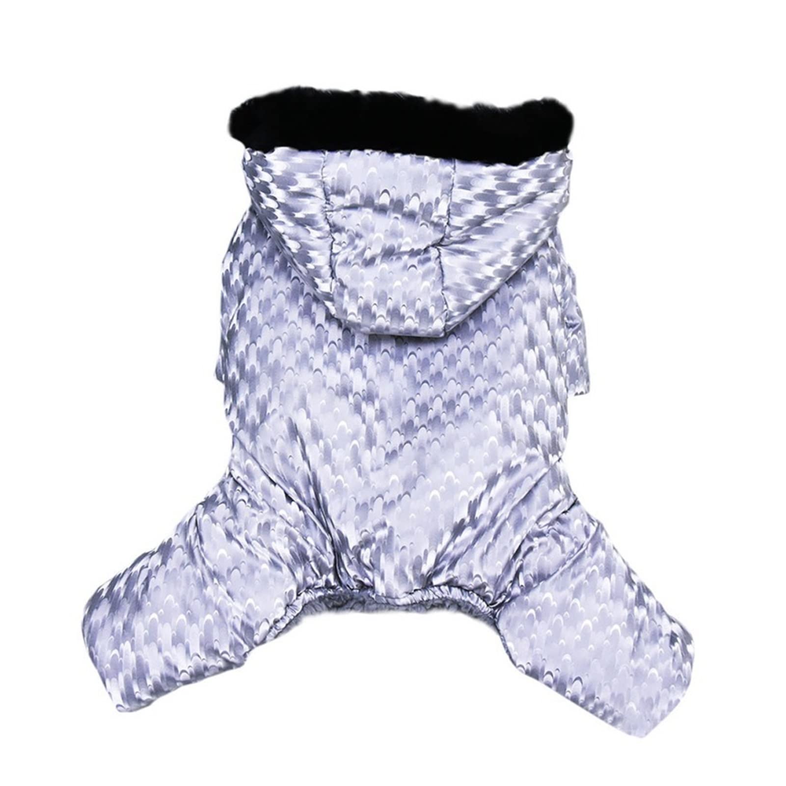 Manteau d'hiver pour chien avec doublure polaire et combinaison de neige imperméable