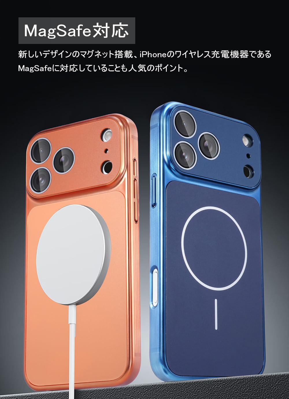 Amazon.co.jp: viv liber for iPhone 14 Pro ケース 【Magsafe対応