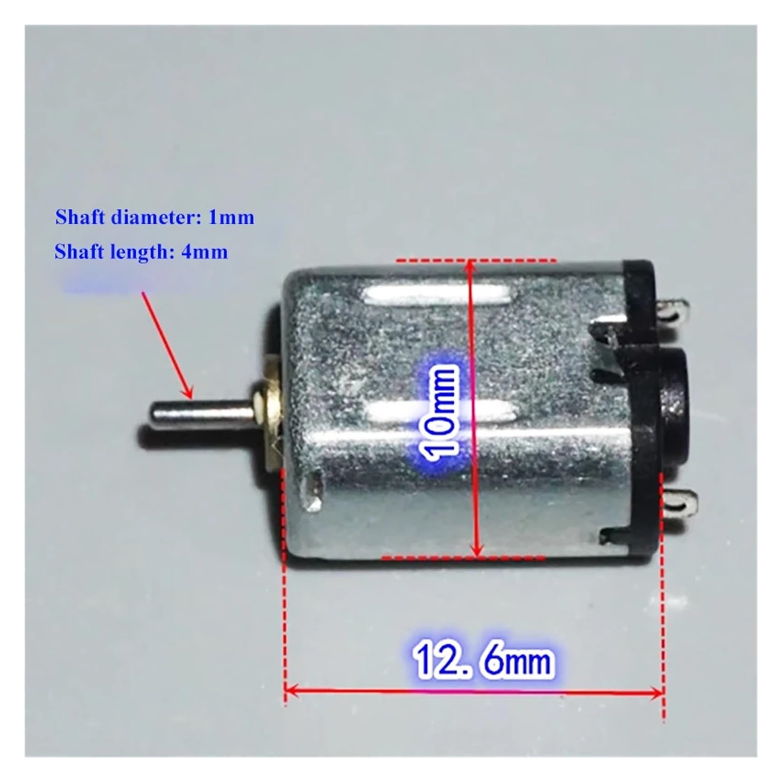 M20S Metal Brush Electronic Starter Short DC 1.5V-3.7V 26600RPM High Speed Motor Drivers