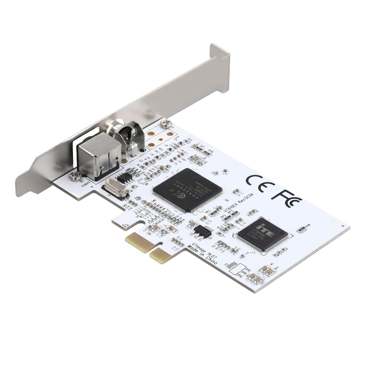 Tarjeta de expansión PCIE a video de vigilancia AV HD 640 x 480 resolución de captura de imagen