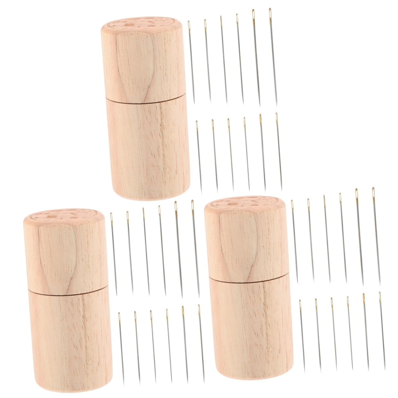 OSALADI 4 Set Contenitore Portatile per Aghi Scatola Multi per Aghi da Cucito Compatto e Resistente per Casa e Hobby Creativi