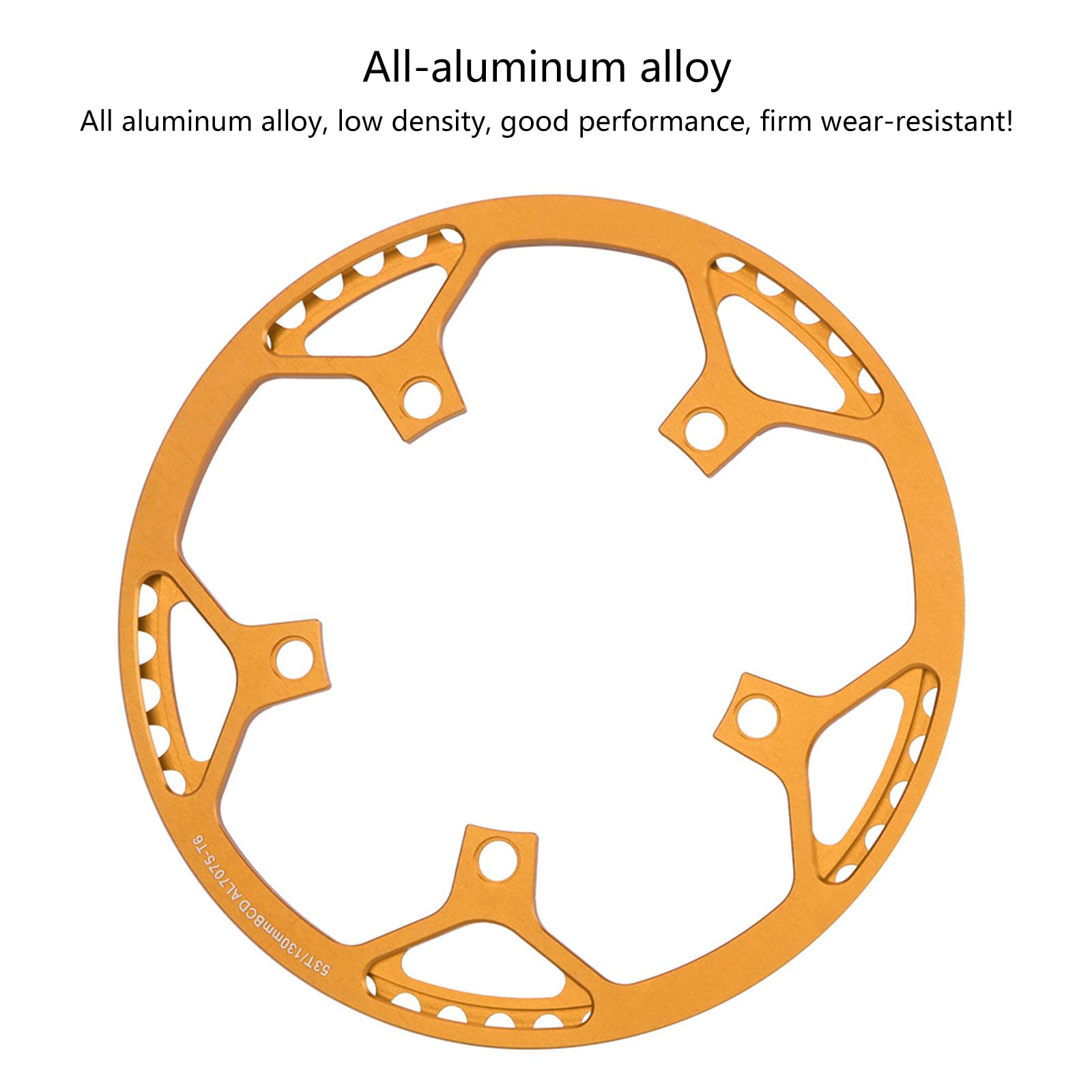 A Roda Pedaleira Dobrável 130 Bcd 53t 56t 58t Teia De Aranha  Jm