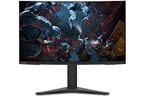 Lenovo G32qc QHD Curved Gaming Monitor with Narrow Bezels
