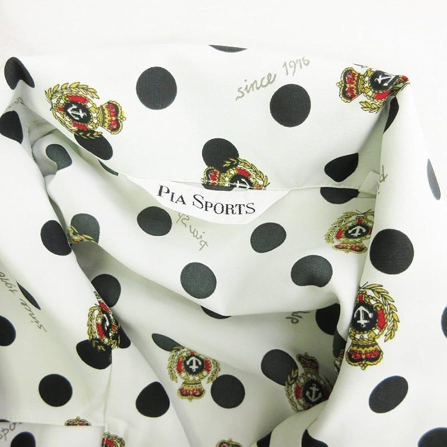 PIA SPORTS 半袖シャツ アイボリー PIA SPORTS 半袖シャツ アイボリー