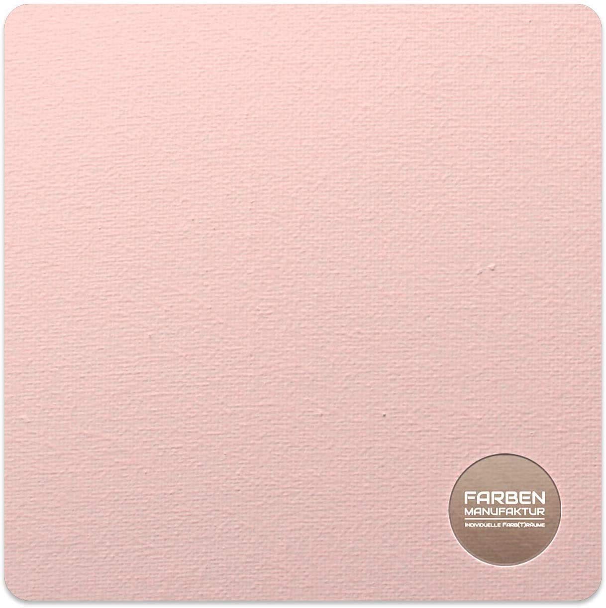 Peinture à paillettes en latex - Peinture à émulsion pour mur intérieur - 5 l - Rose pâle doré