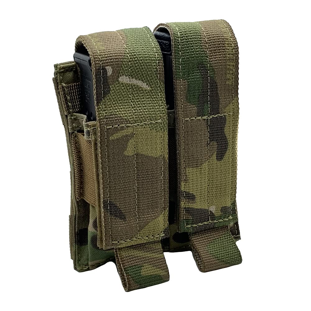 Shellback Tactical Double Pistol Mag Pouch (Multicam)