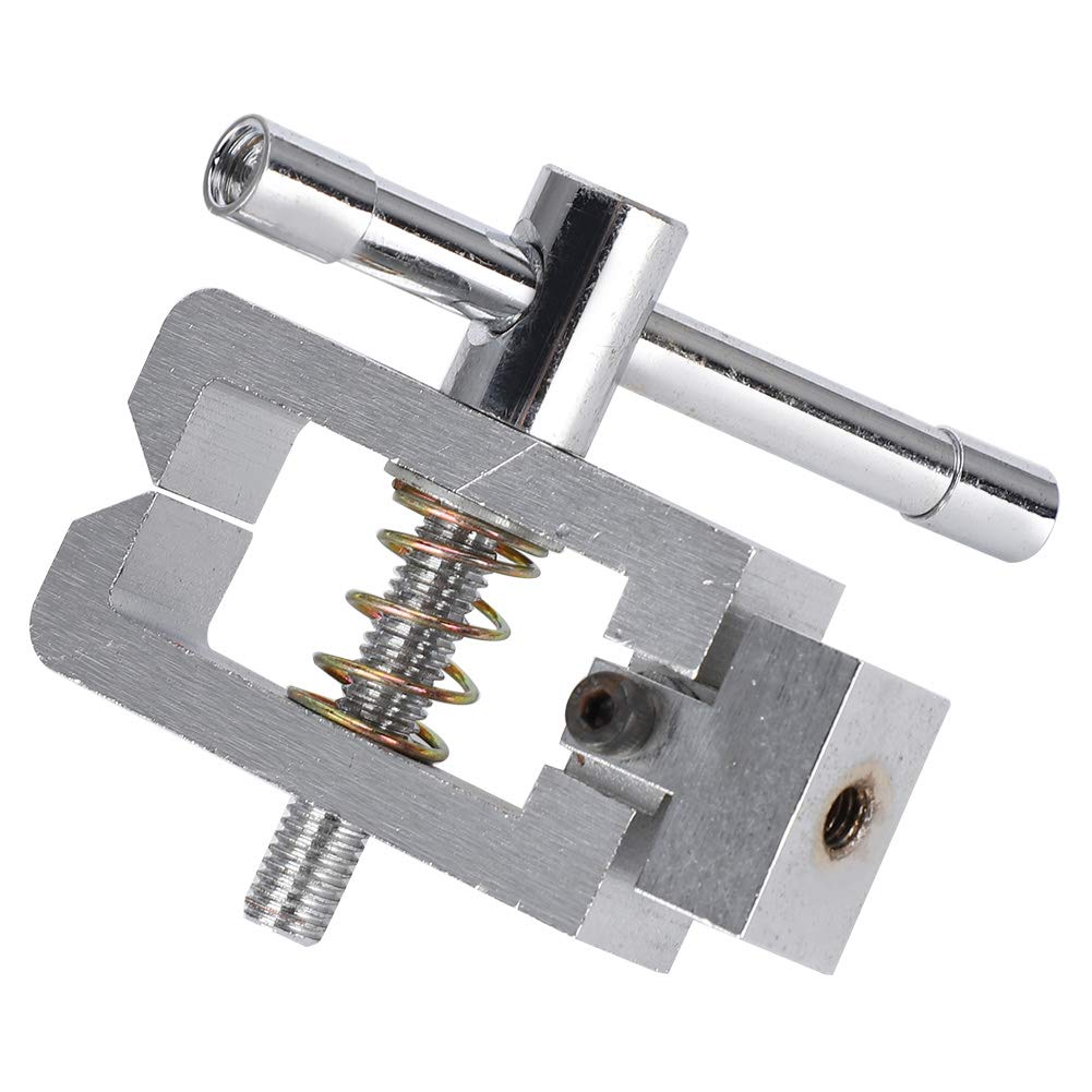 Ausla Morsetto per Misuratore di Tensione di Spinta, Dispositivo di Push-pull in Acciaio Inossidabile, Carico 500N, Apertura da 20 Mm, per Tester di Trazione, Cavo, Pellicola di Carta, Test di