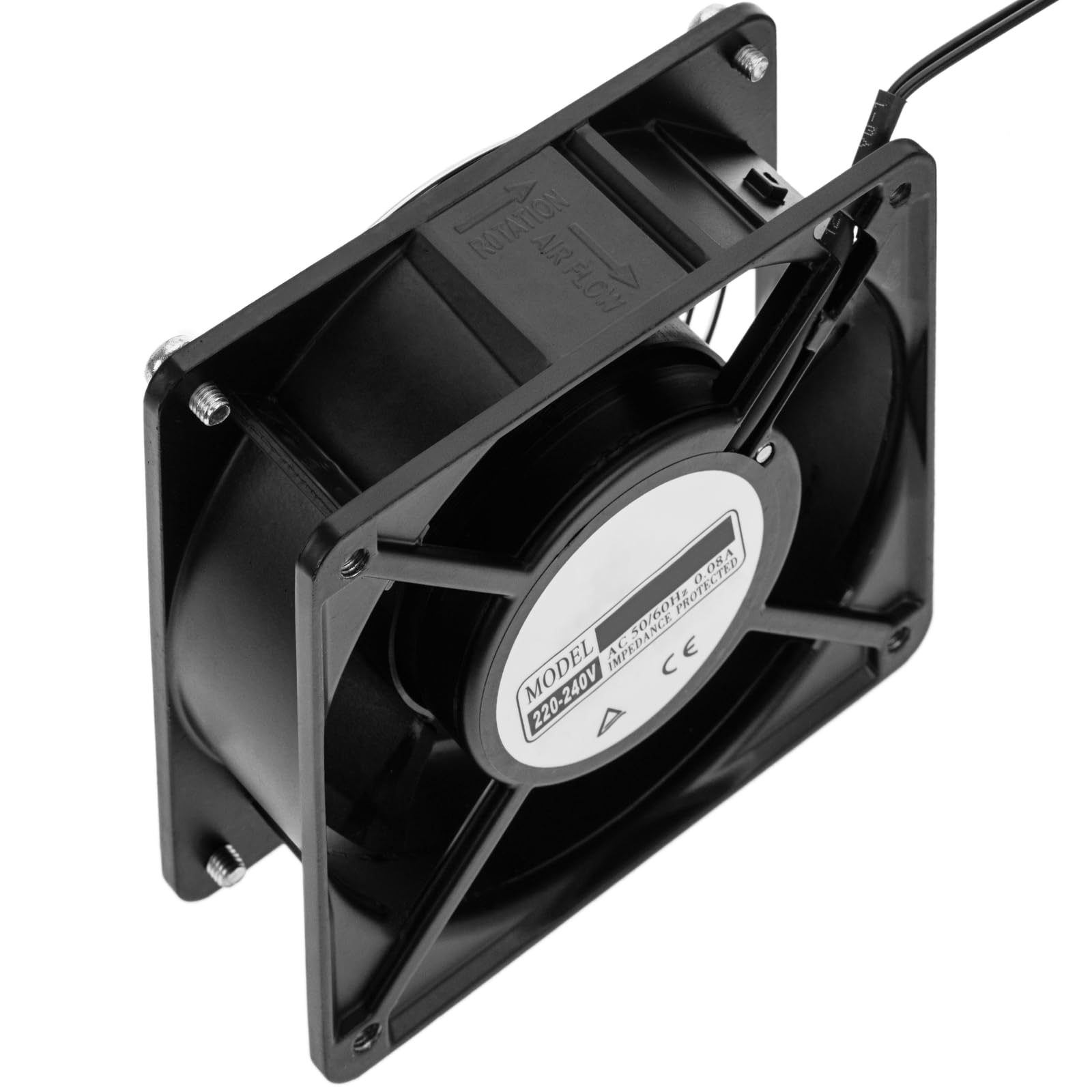 RackMatic - Ventiladores de Techo para Armario Rack 19" de 2 x 120mm 220VAC