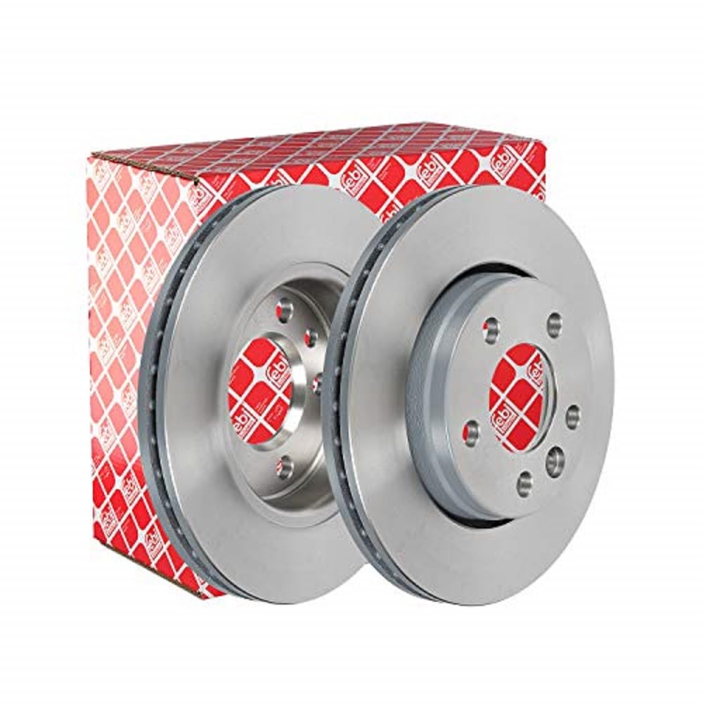 2x Brake Discs Pair Vented fits VW CALIFORNIA T5, T6 2.0D Rear 2009 on 294mm Set