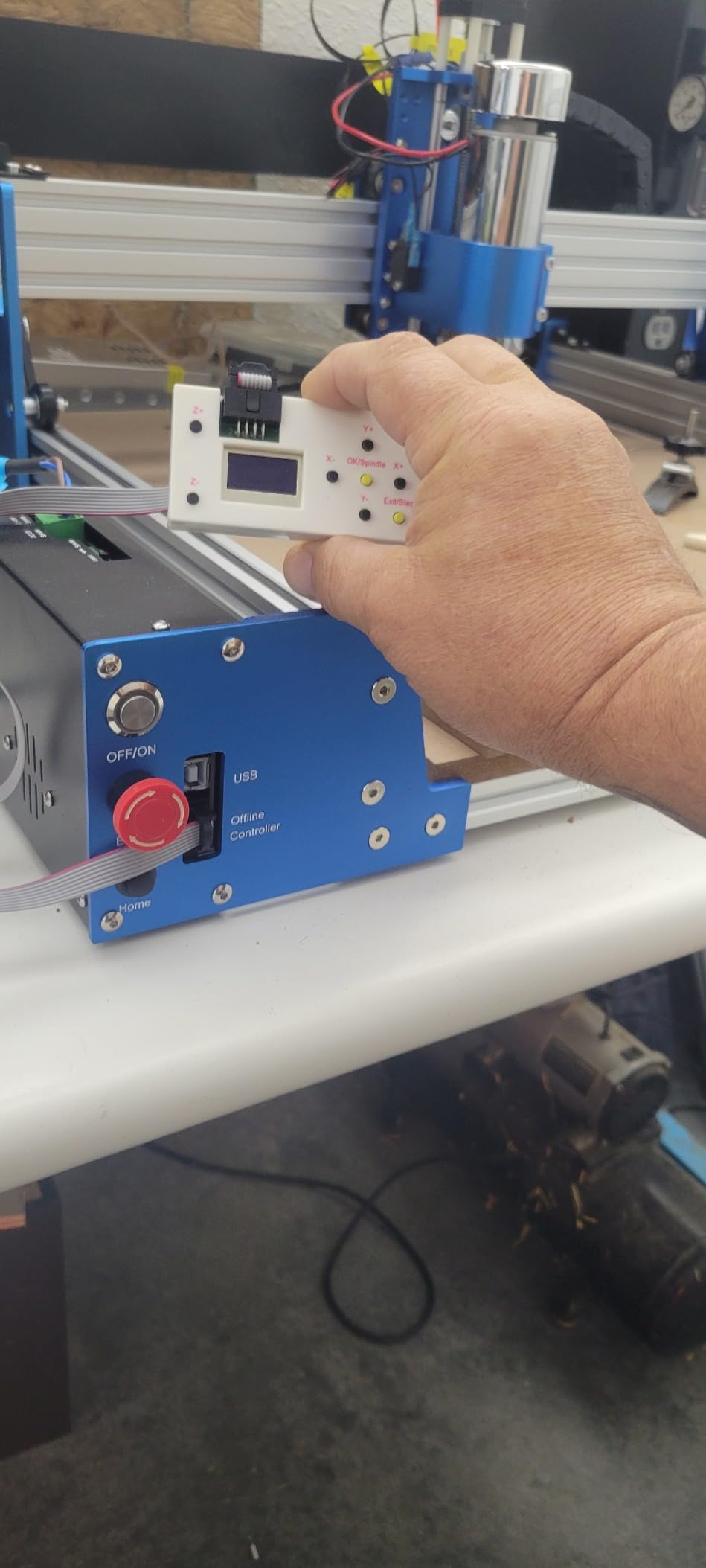 YIDOFENG 3 Axis CNC GRBL Offline Controller, DIY CNC Router Offline ...