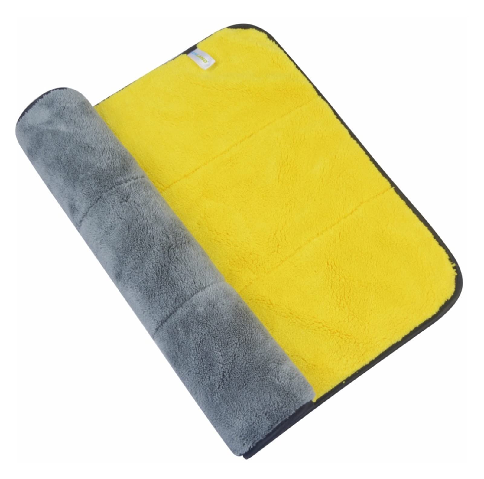 1000gsm Plüsch Mikrofaser Autowäsche Handtuch Mikrofaser Auto sterben Reinigungstücher doppelt seit 40cmx60cm 1 Packung