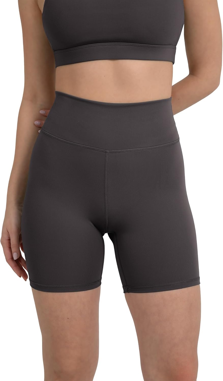 YITTY Active Women's UltraLuxe High Waist Biker Shorts – 3''/6'' Squat Proof, Tummy Control, Compression,Yoga & Workout - Image 4