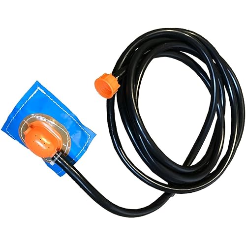 TentandTable 13.5 Foot Inflatable Water Slide Sprinkler Hose with Single Sprinkler Head, Replacement Misting Hose for Residential Slide and Bounce House Combos, Durable PVC Plastic