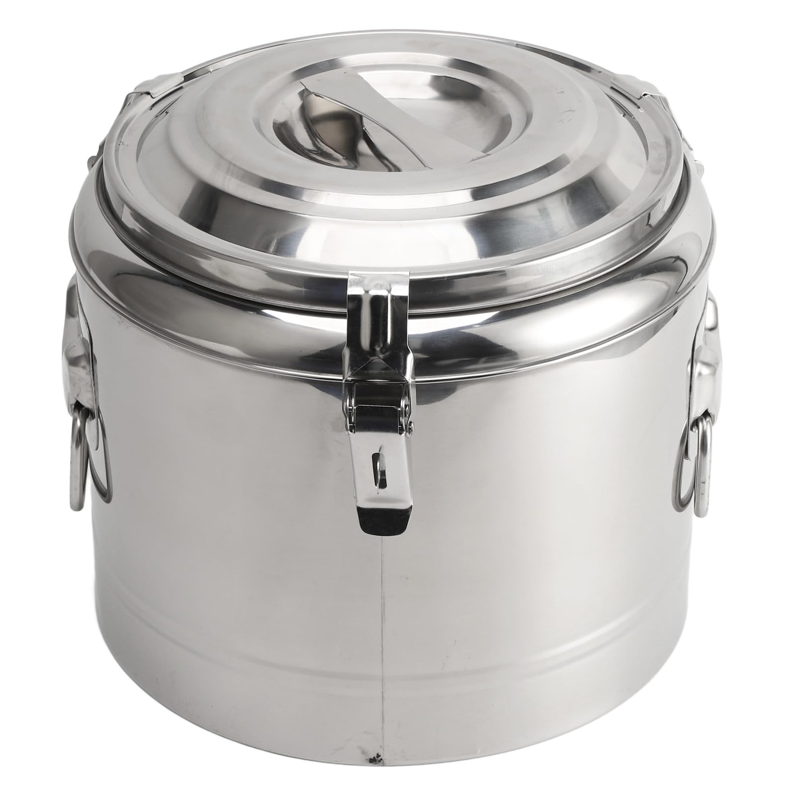 Dispensador de Bebidas de Acero Inoxidable 30L, Contenedor Aislado Térmico Antigotas para Café, Té, Leche y Sopas, Alimenticio con Tapa de Cierre Seguro para Bodas y Catering