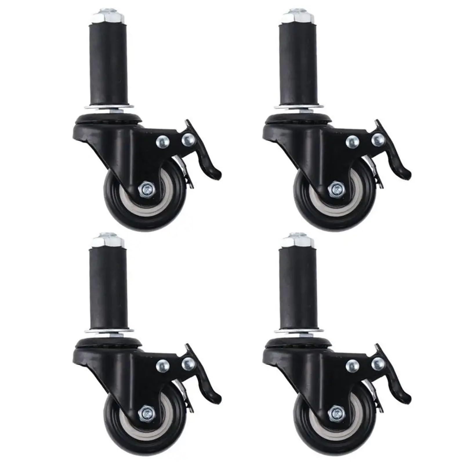 Roulettes pivotantes de 5 cm pour stopper les meubles qui glissent