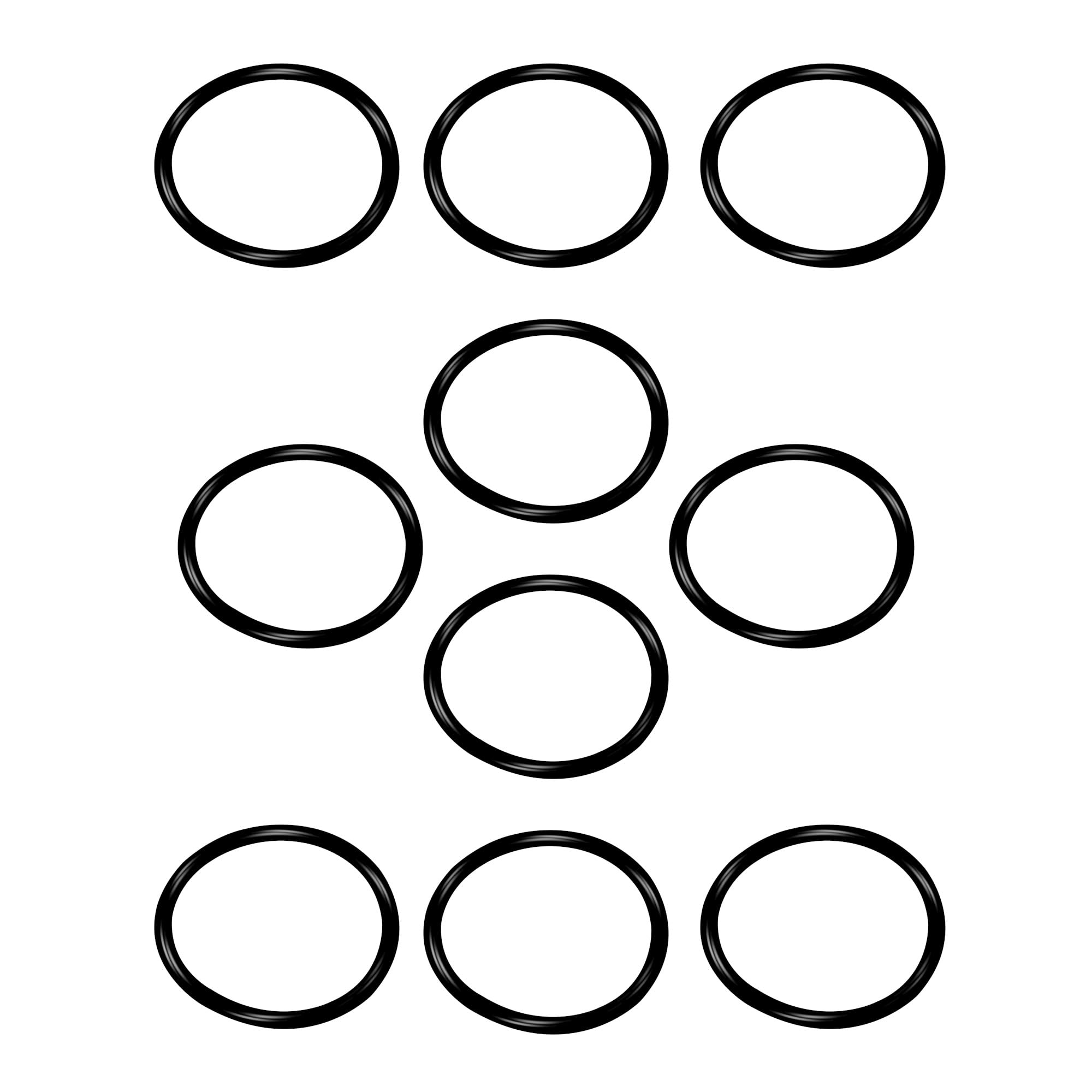 Evenpop10 Pcs 3043B O-Ring Replacement for VP Racing Fuels 3042 Gas Can Jug Cap Tank Lid Seal Rubber Ring