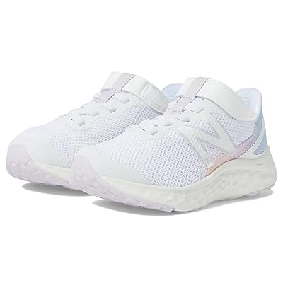 New Balance Kids Fresh Foam Arishi v4 Bungee Lace with Hook and Loop Top Strap (Little Kid) Girl