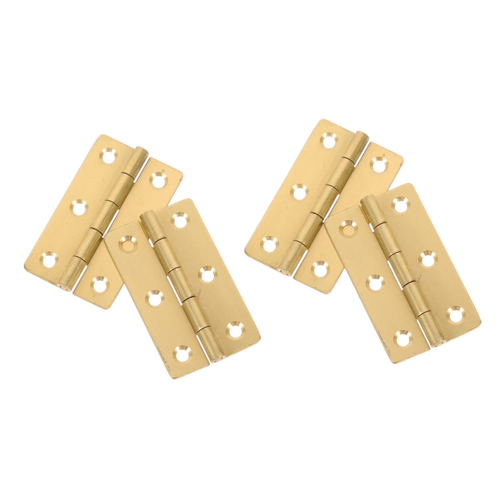 MUSISALY 4pcs Heavy Duty Piano Hinge Industrial Metal Hinge Small for Doors Craft Projects