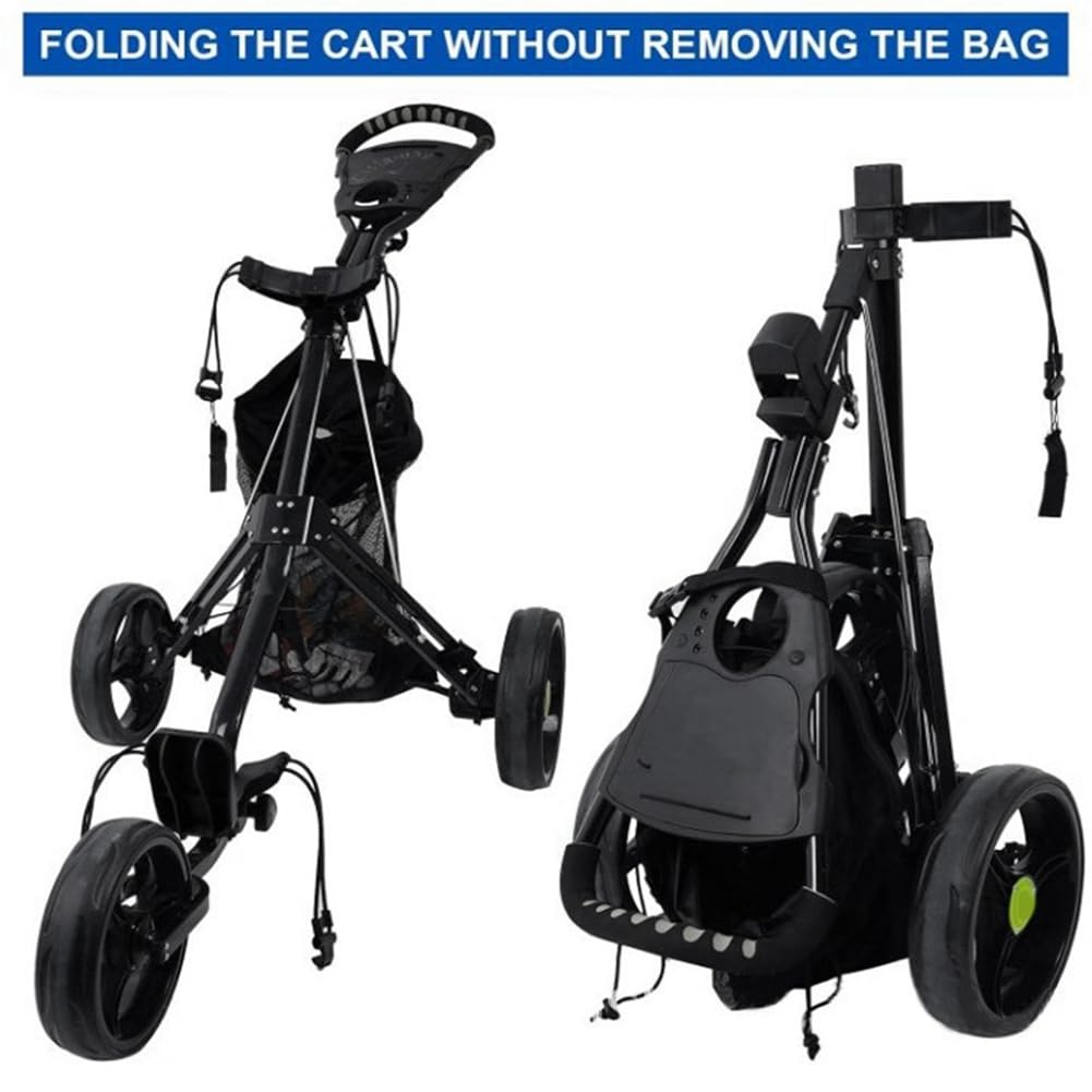 Trolley-Netztasche, Universelle Golf-Push-Cart-Netztasche, Organizer, Aufbewahrungstasche, Golfwagen-Zubehör
