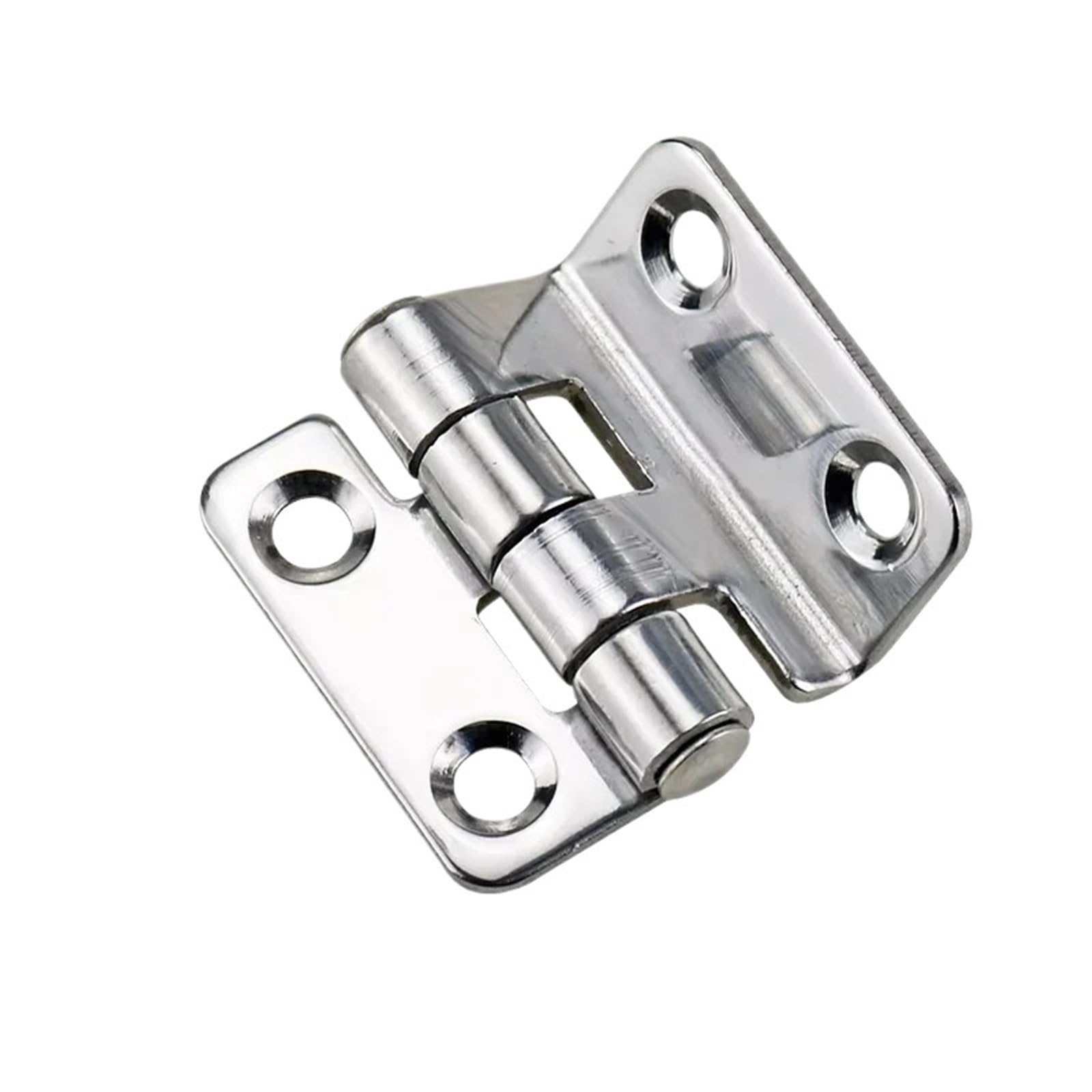 Kdhcvkz One Color 1Pcs 304 Stainless Steel Three Fold Hinge Folding Furniture Hinges