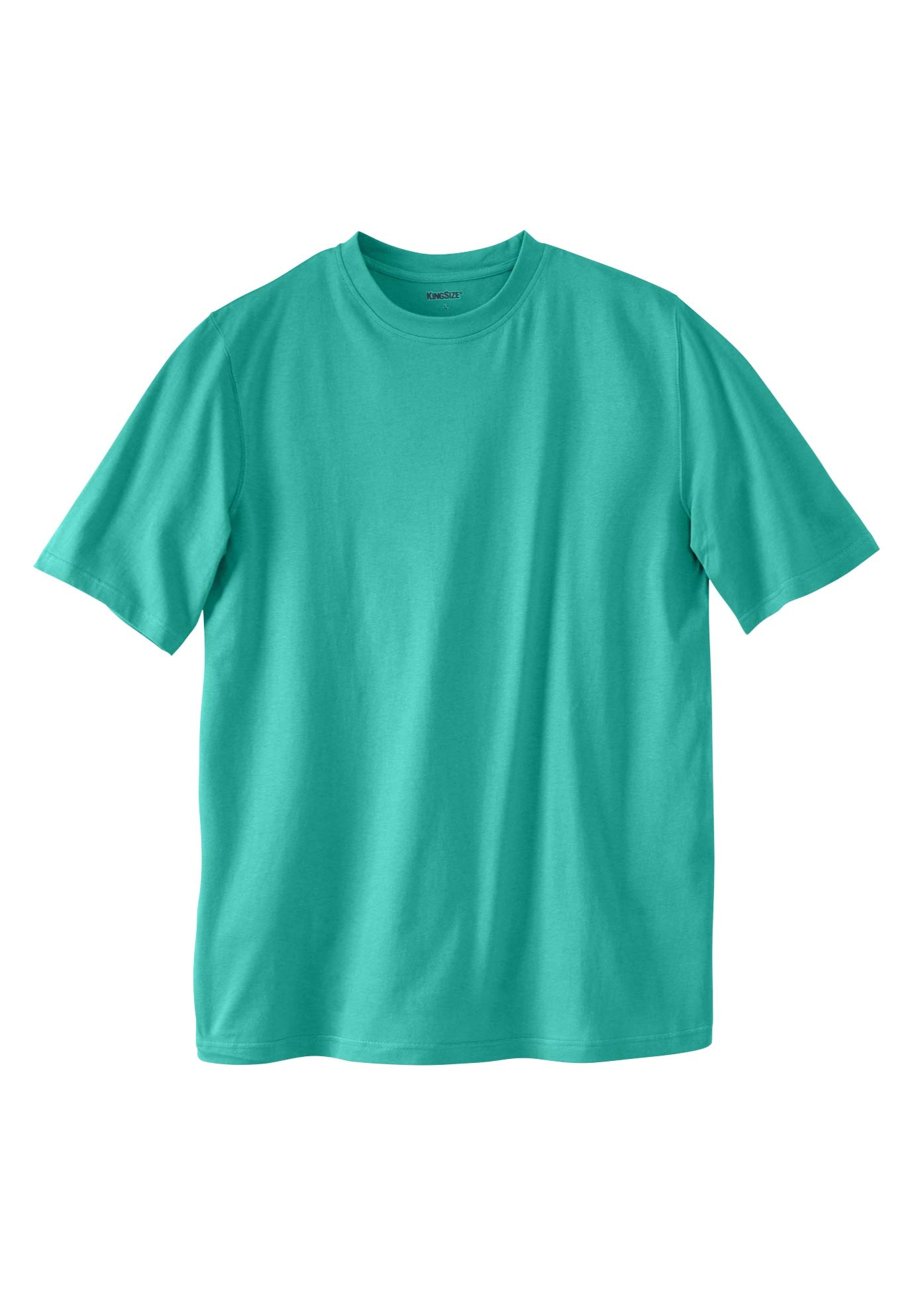 KingSize Men's Big & Tall Shrink-Less Lightweight Crewneck T-Shirt